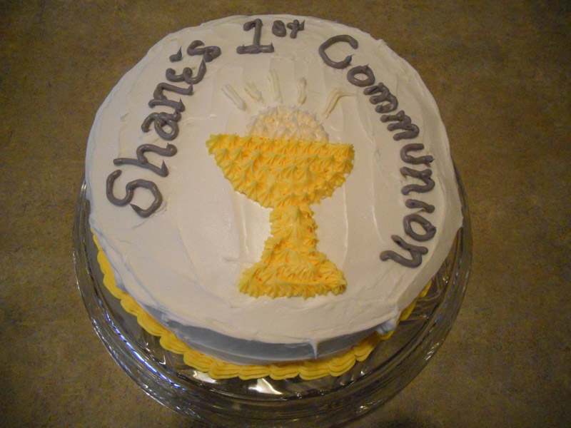 Cake for Shane's 1st Communion